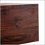 Table basse 39,3 x 23,6 x 12 po en bois aggloméré à grain de bois - Design luxueux, décor de salon parfait avec texture tendance