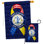 Ensemble de drapeaux en mélange de polyester 40 x 28 po à 2 côtés