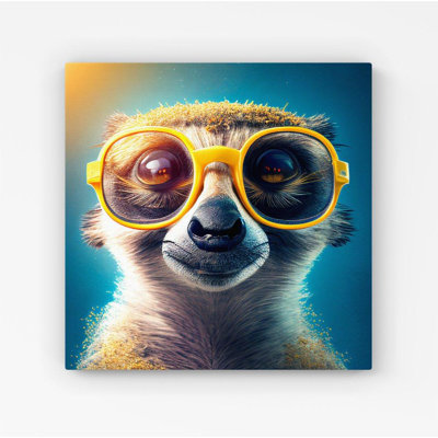 Meerkat - Wrapped Canvas Print