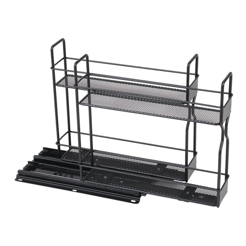 Cabinet System Spice Rack with Adjustable Racks