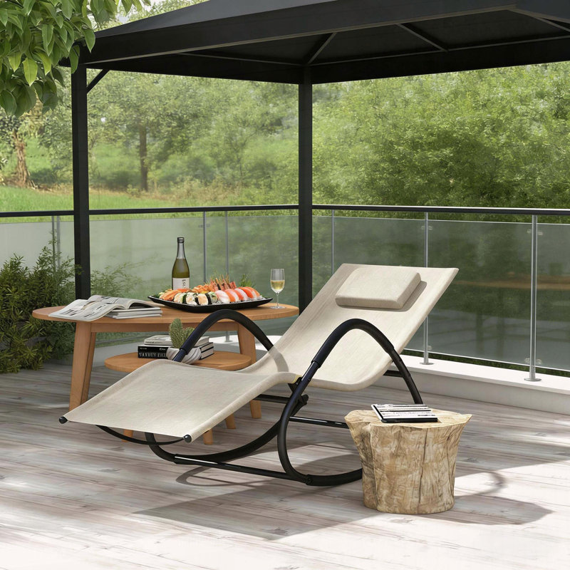 Chaise longue berçante Zero Gravity