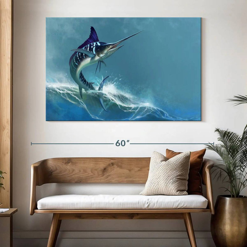 Marlin Jump, 34" H x 51" W