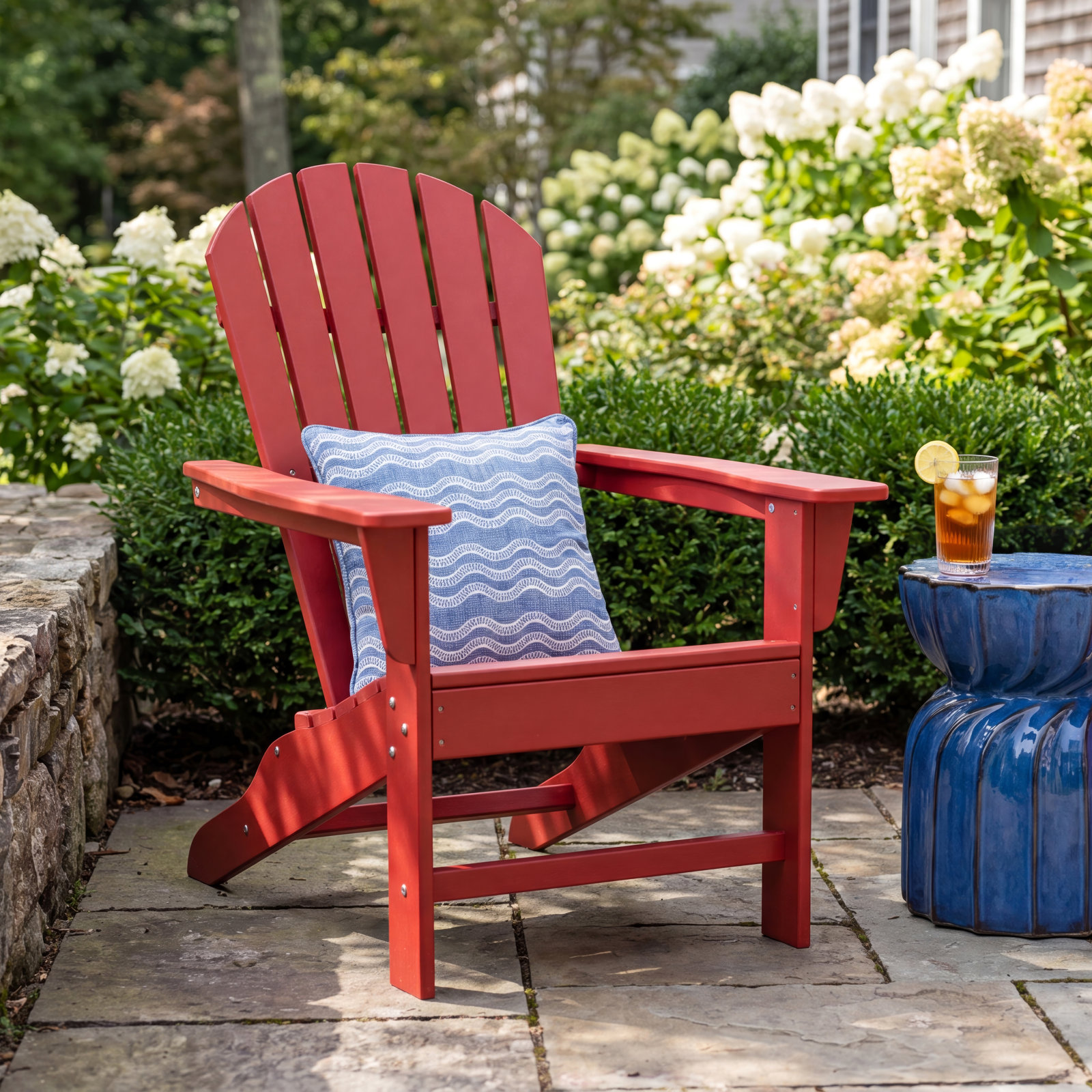 POLYWOOD® South Beach Adirondack Chair, Yellow