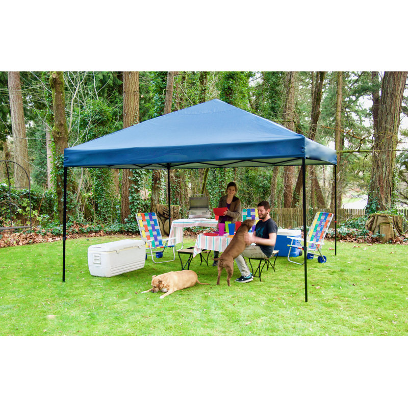 12 Ft. W x 12 Ft. D Steel Pop Up Gazebo