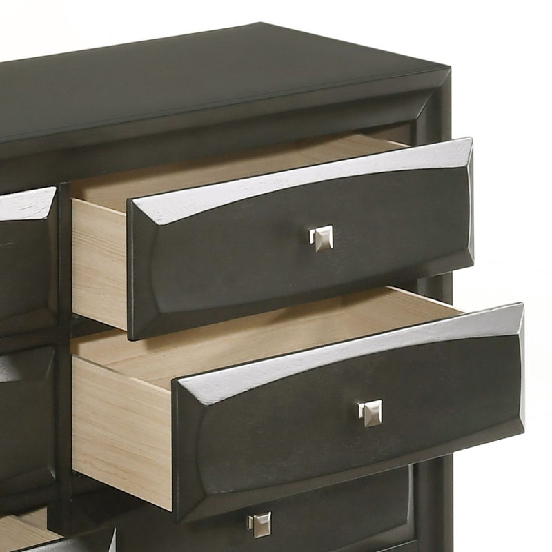 Commode double 8 tiroirs Adrianah