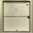 Ese 48" W x 74.5" H Semi-Frameless Shower Door-32294943-32294945