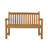 Teak Bench with Table 2PCS