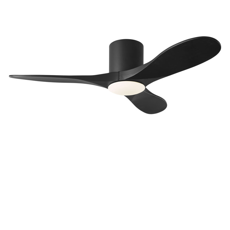 Ventilateur de plafond intelligent Smart Hugger, 44 po de largeur, Nuit noire, Nuit noire