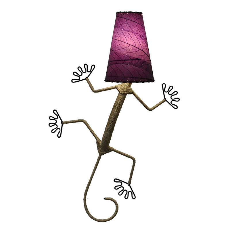 Lampe de lave 16 po salamandre salamandre, Mauve