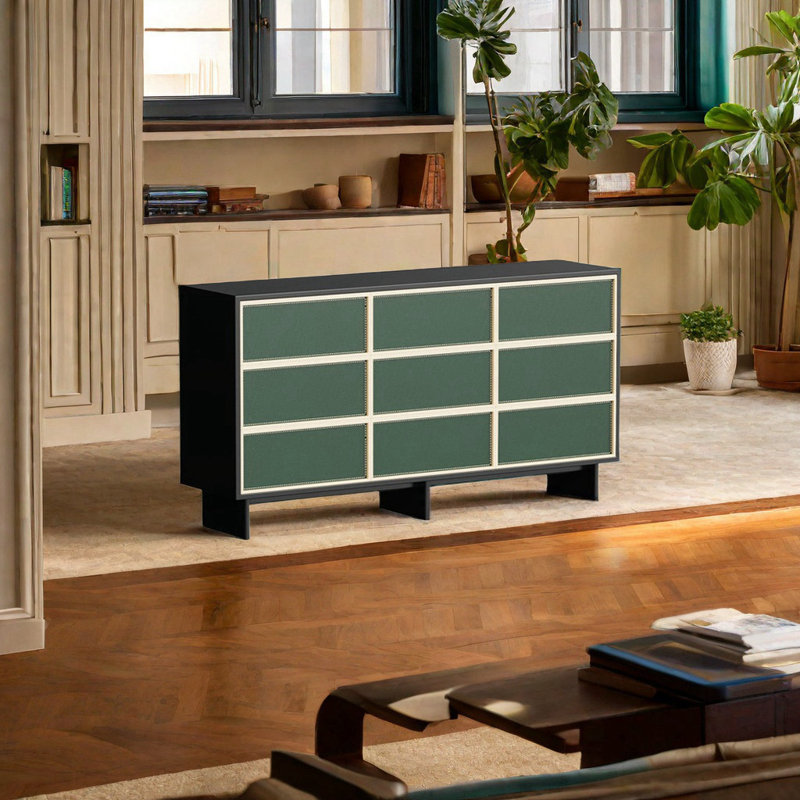 Commode d'entrée 9 tiroirs Modern Modern