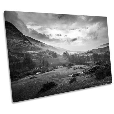 Z2561 Gleninchaquin Park Ireland - Wrapped Canvas Print