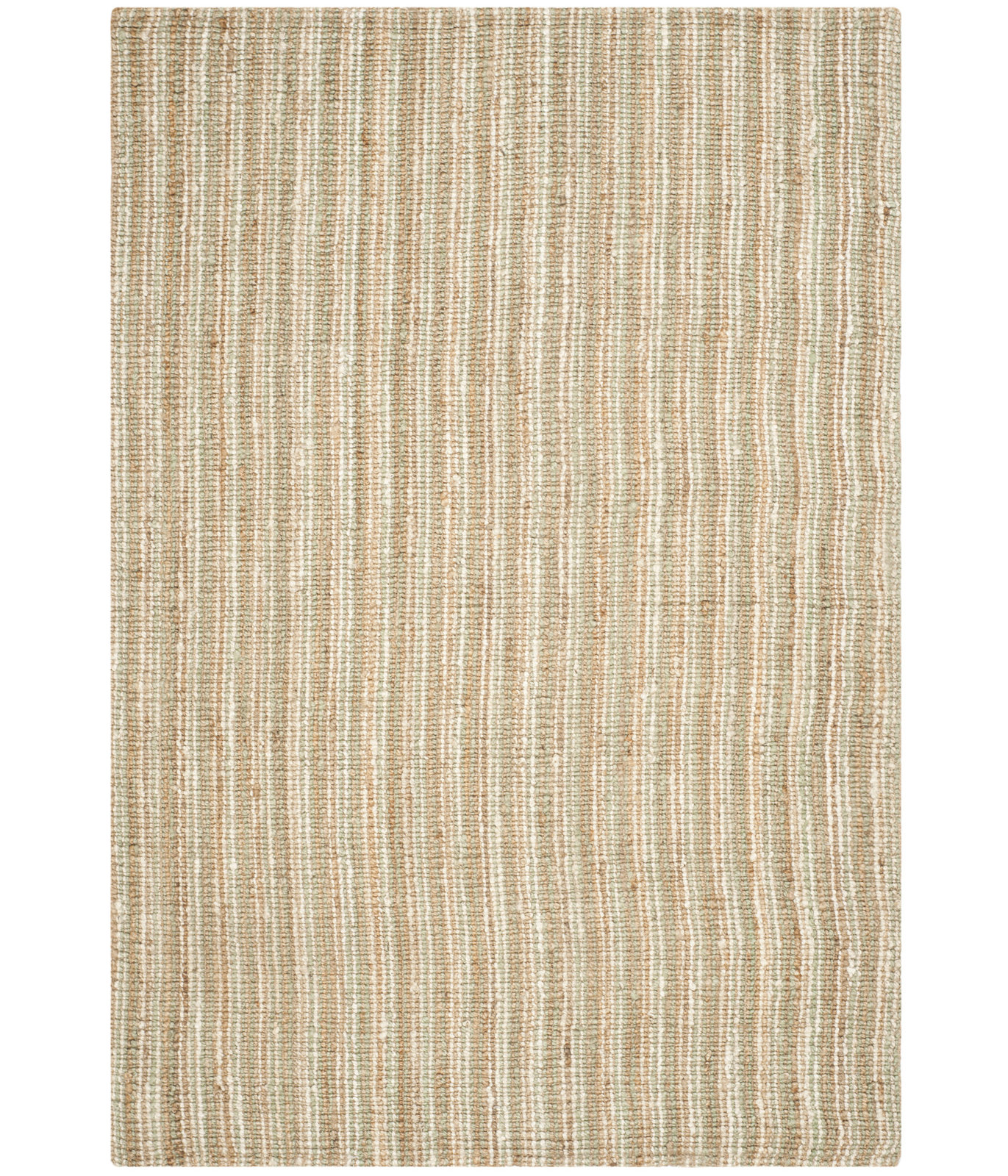 Alda Natural Hand-Woven Jute Rug, Rectangle 10' x 14'