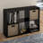 30'' H x 43.82'' W Decorative Cube Bookcase-747656250