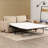 Bohumir Beige 73 in. Convertible Full Sleeper Sofa with USB Port