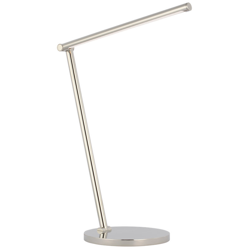 Cona LED Desk Table Lamp, Polished Nickel
