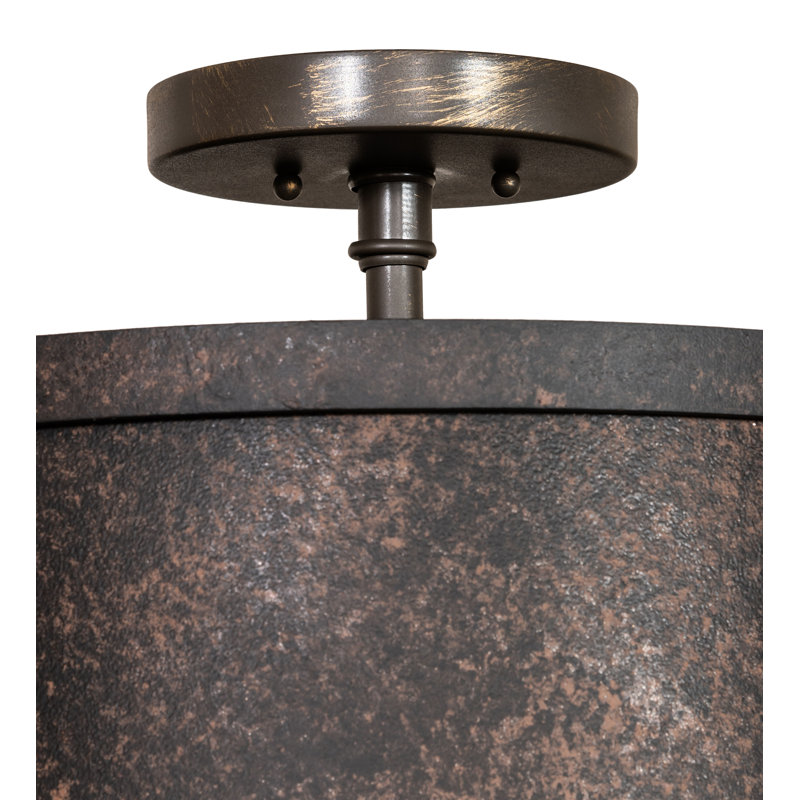 3 - Light Semi Flush Mount