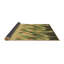 Tapis géométrique vert / brun-544308088