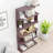 Tall 5-Tier Wood Bookshelf – 31.5" Wide Modern Storage Rack, Open Display Case for Home Organization, Media Storage & Office Decor (MDF Construction)-1341111348