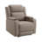 Lugo Camel Leather Aire Power Motion Recliner W/Cup Holder