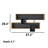 Modern Geometric Wall Mounted Bookcase With Open Shelving