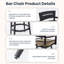 Chaises de bar pivotantes 2 pièces Modern Modern-1800476017