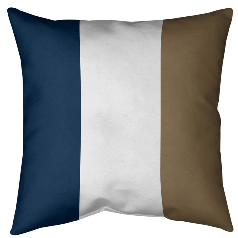 Coussin décoratif d'intérieur/d'extérieur, 16 po x 16 po, Blanc