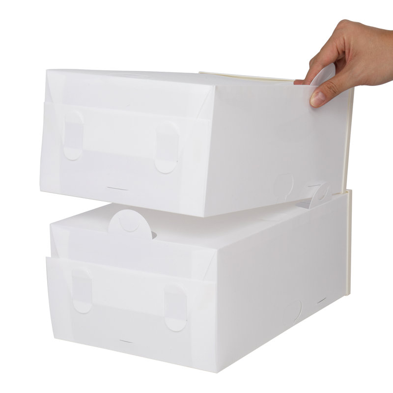 Boîte de rangement en plastique pour chaussures