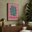 Matisse in Teal Modern - Wrapped Canvas-1513320530-1513320488