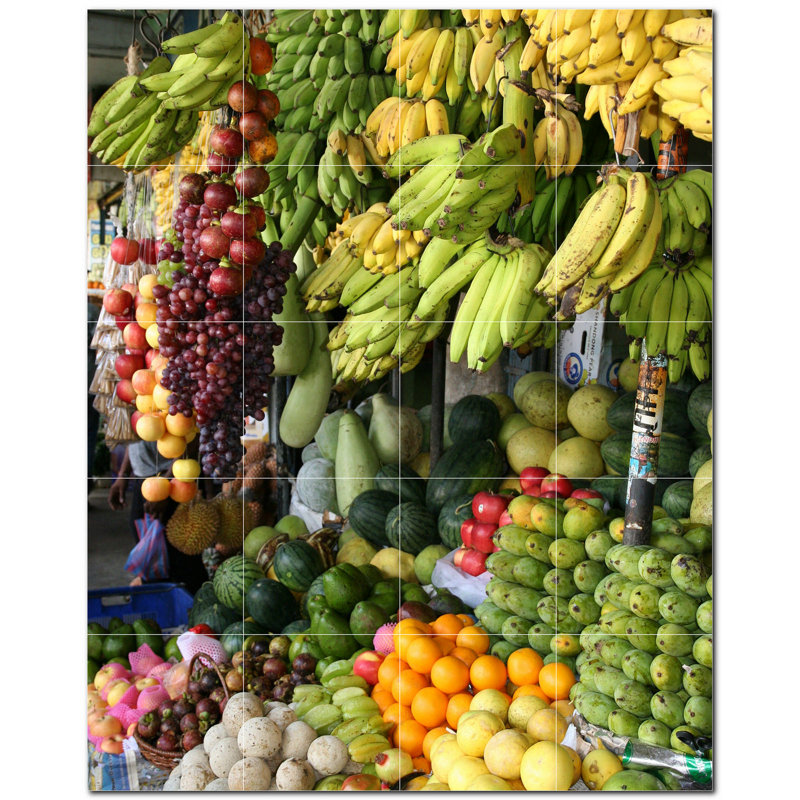 Photo de fruits 4,25 x 4,25