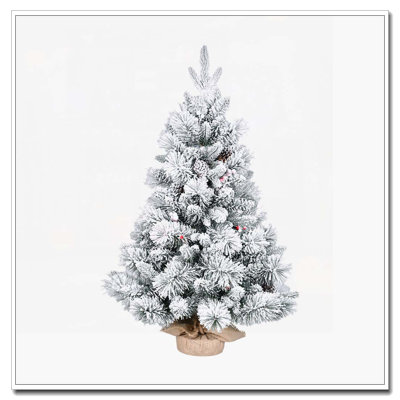 Arbre de Noël enneigé 3 pi