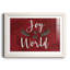 Joy to the world - Art textuel avec cadre photo-61091594-61091595
