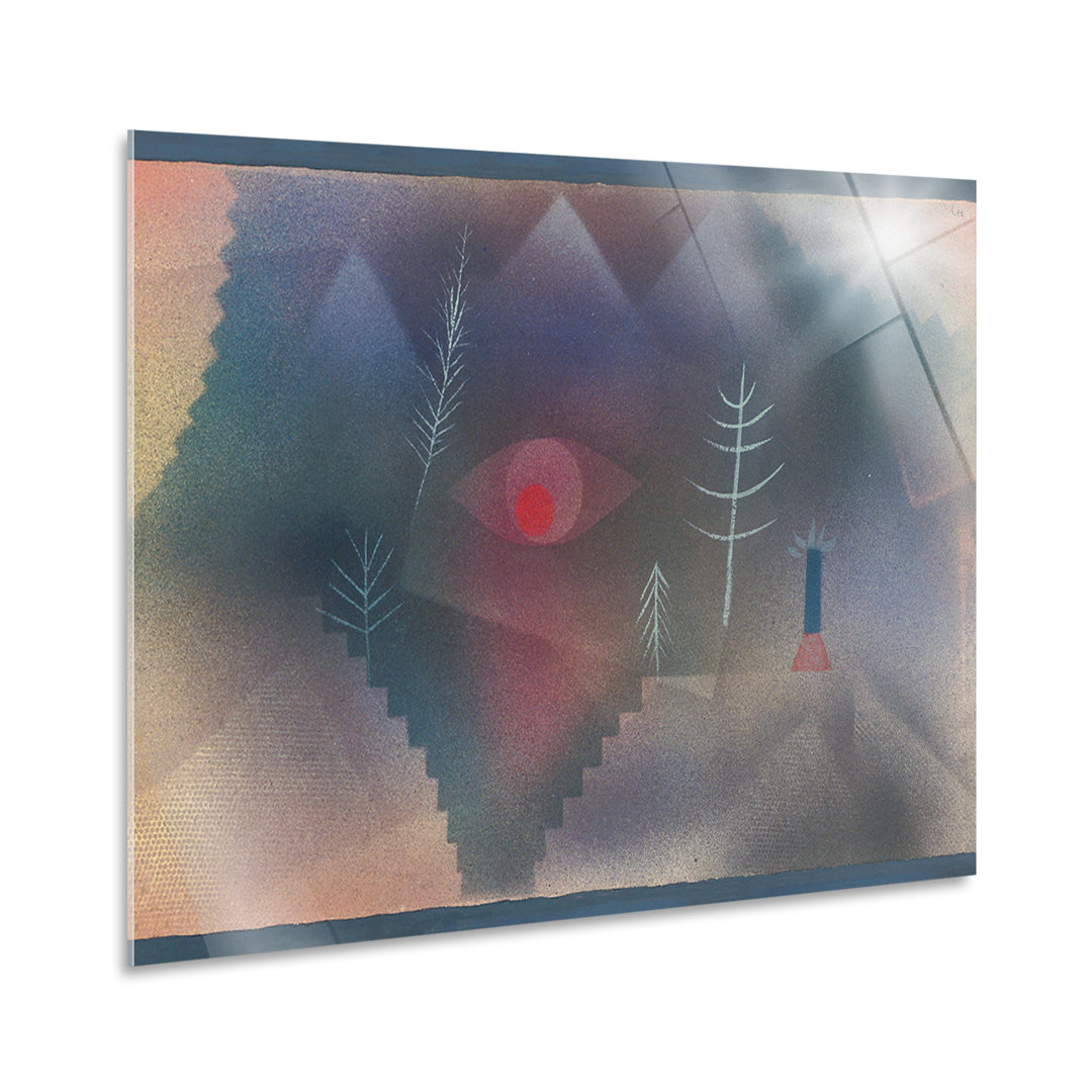 Leinwandbild View of A Landscape-Horizontal von Paul Klee