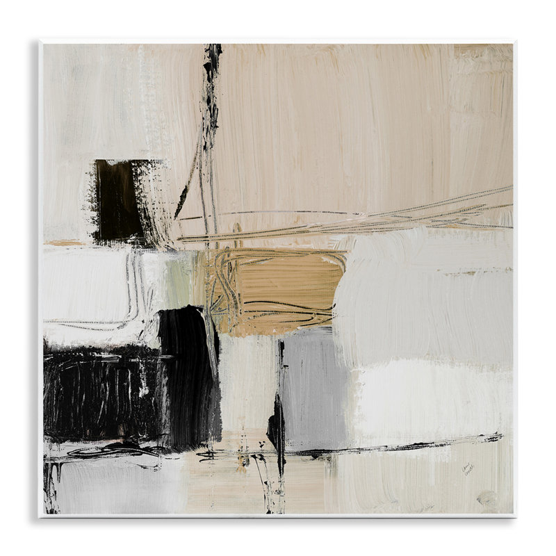 «Beige Black Organic Collage» par Lanie Loreth