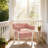 Modern Metal Frame Accent Chair Armchair For Living Room,Bedroom(Set of 4)-1689434255-1689434252