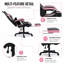 Fauteuil de jeu ergonomique Black Ear Cat-353617618-353617620