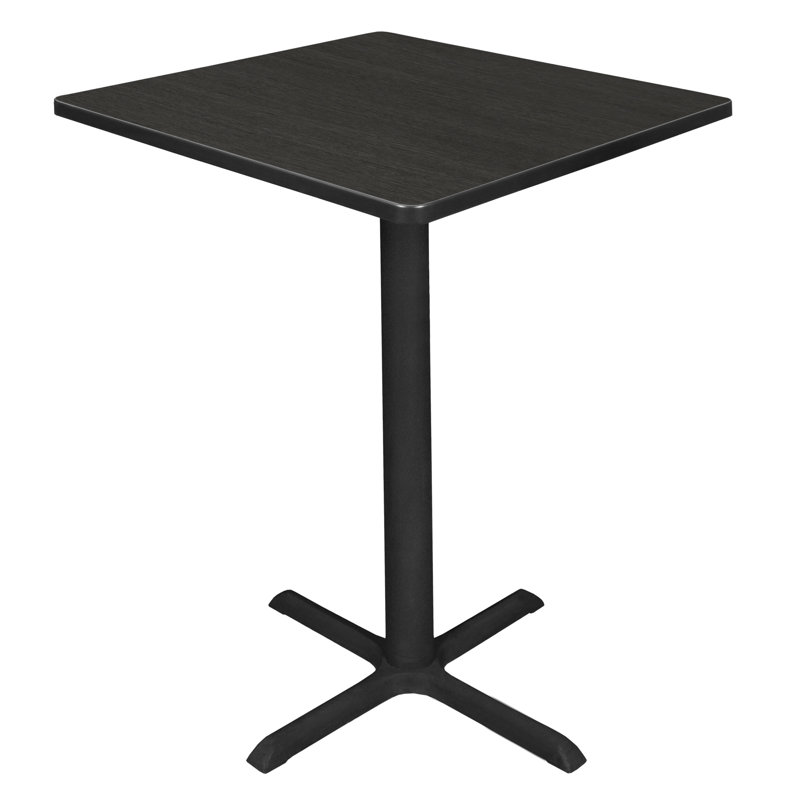 Table de salle à manger Regency Cain, Gris cendré, H 42 po x L 30 po x P 30 po, Gris cendré