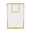 Porta Rectangle Metal Mirror-908055197