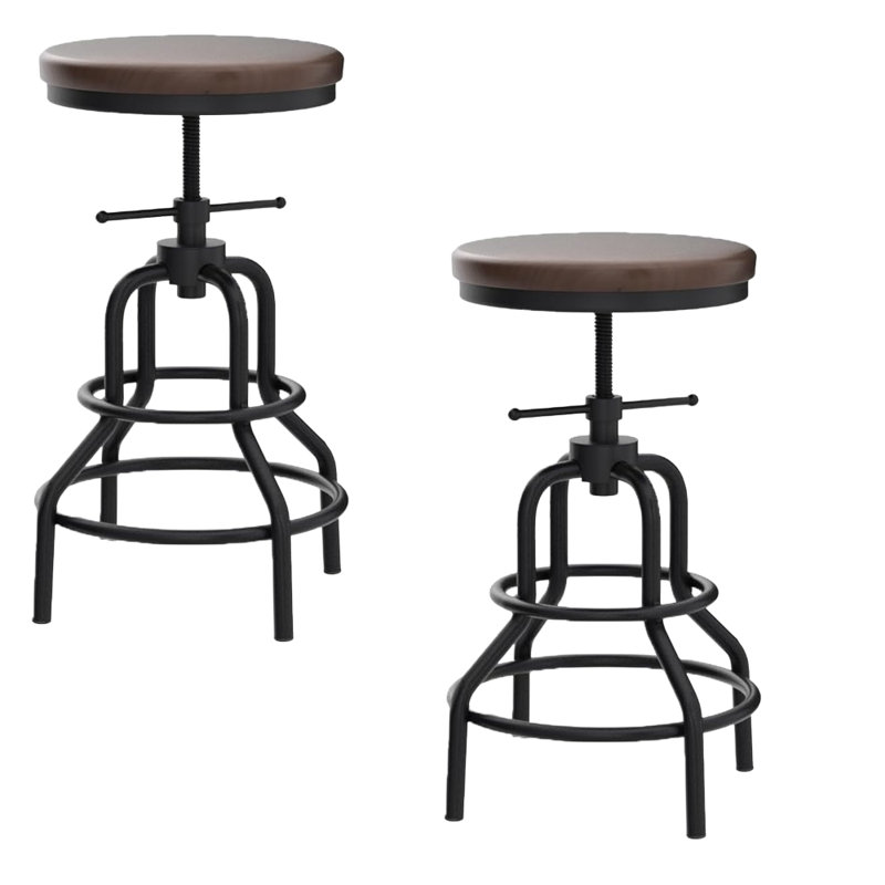 Retro Industrial Bar Stool