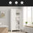 Shapely Doors Cabinet, Metal Storage Cabinet With Doors And Adjustable Shelves, For Bedroom, Living Room, Kitchen-109565064