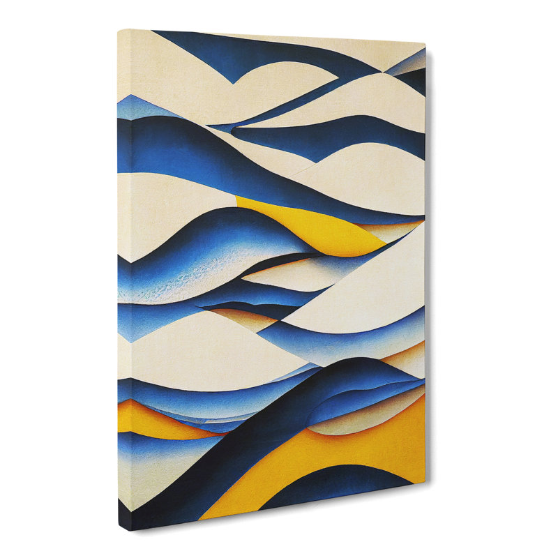 Seascape Abstract Vol.2 - Wrapped Canvas, 50cm H x 35cm W x 3cm D