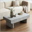 Table basse Mid-Century moderne avec tiroir cannelé-1286942074