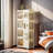 4-Tier Rolling Storage Bookcase With Wheels
