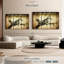 "Avion militaire rustique" sur toile-1132532291