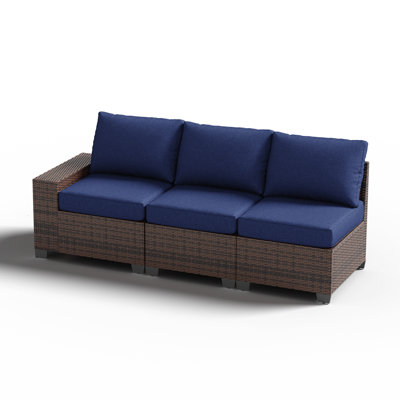 Patio Safo pour 3 personnes avec coussins