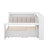 Full Size Daybed With Storage Shelves,Trundle,Charging Station,LED Light,Desk And Upholstered Headboard And Backrest-686933160