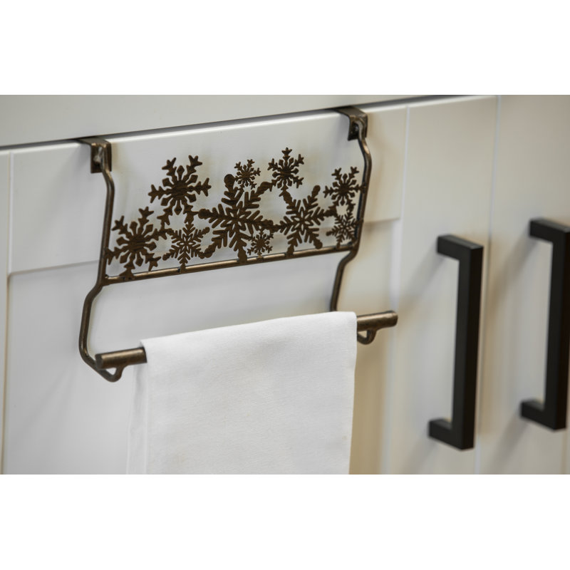 Porte-serviettes 9 po Snowflake