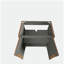 CC0430F305 Ensemble de meuble-lavabo sur pied rayé en noyer rayé 30 po sans lavabo Etna