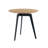 2 Piece Set Of Modern Round Coffee Table With Metal Leg For Living Room,End Side Tables For Bedroom Office Balcony Yard