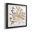 Golden Gilt Bloom I - reproduction botanique rétro, emmêlée et encadrée sous verre, art mural de salon et de salle à manger-866802879-866822073-866822079
