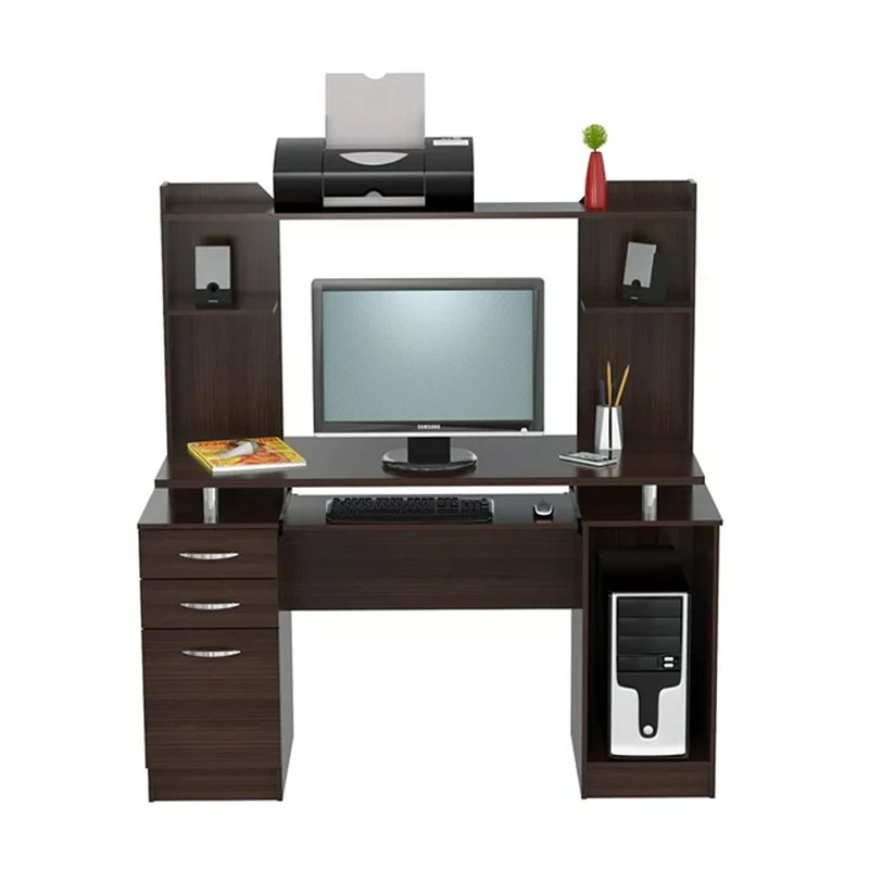 Bureau d'ordinateur avec huche Bengal